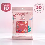 Dyna Fresh Air Freshener Pocket Feel The Freshness Berry Blossom Fragrance (Pack Of 10)