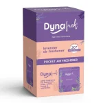 Dyna Fresh Air Freshener Pocket Feel The Freshness Lavender Fragrance (Pack Of 10)