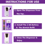Ecomate Airmist Aerosol Refill Big Lavender 250Ml - Image 5