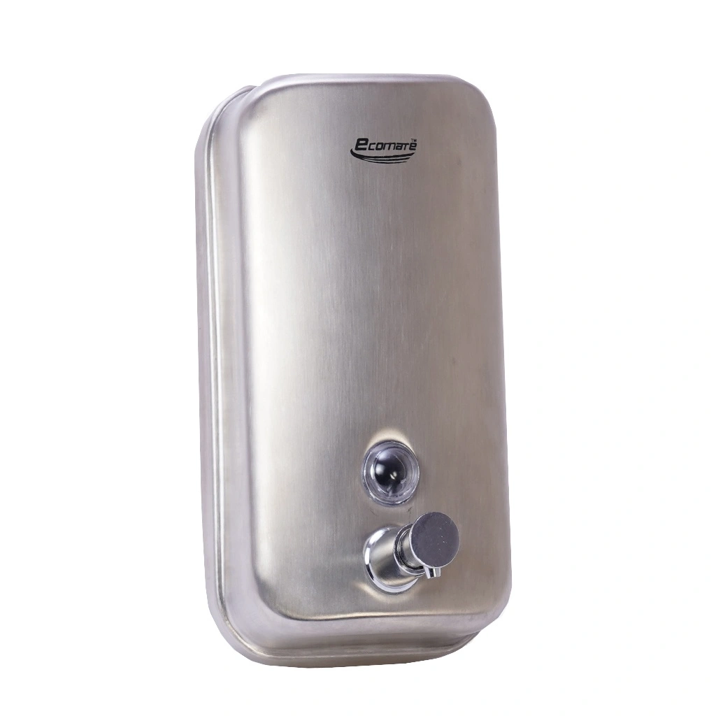 ecomate-ep-0013-a-stainless-steel-liquid-soap-dispenser-800-ml-front.webp Ecomate EP-0013 (a) Stainless Steel Liquid Soap Dispenser 800ml - Image 1