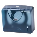 Ecomate EP-0014 (a) N Fold Tissue Paper Dispenser Plastic Transparent Blue