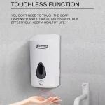 Ecomate EP-5018 (ad) Automatic Plastic Liquid Soap Dispenser White 1000ml - Image 5