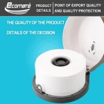 Ecomate EP-8002 (a) Tissue/Toilet Roll Jumbo Dispenser Plastic White - Image 8