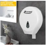 Ecomate EP-8002 (a) Tissue/Toilet Roll Jumbo Dispenser Plastic White - Image 5