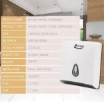 Ecomate EP-8228 (a) N Fold Tissue Dispenser Plastic White - Image 7