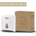 Ecomate EP-8228 (a) N Fold Tissue Dispenser Plastic White - Image 5