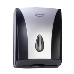 Ecomate EP-8228 (d) N Fold Tissue Dispenser Plastic Black & Grey
