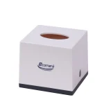 Ecomate EP-8397 (a) Tissue Paper Napkin Square Dispenser Plastic White