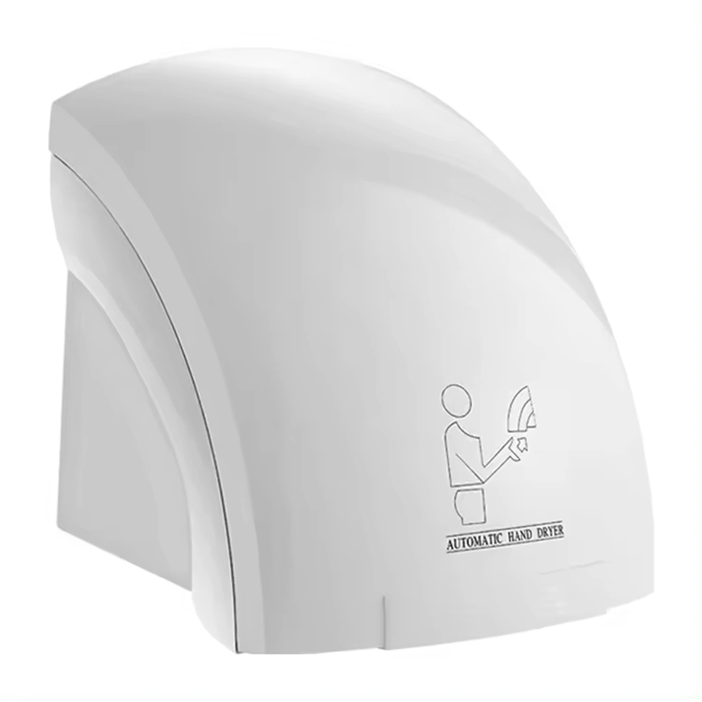 ecomate-plastic-automatic-hand-dryer-machine-white-front.webp Ecomate Plastic Automatic Hand Dryer Machine - Image 1