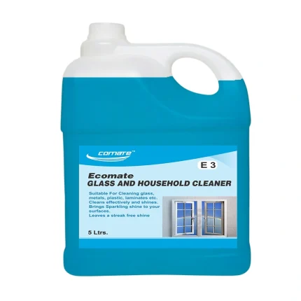 Ecomate Professional E3 Glass & Household Cleaner 5 Litre