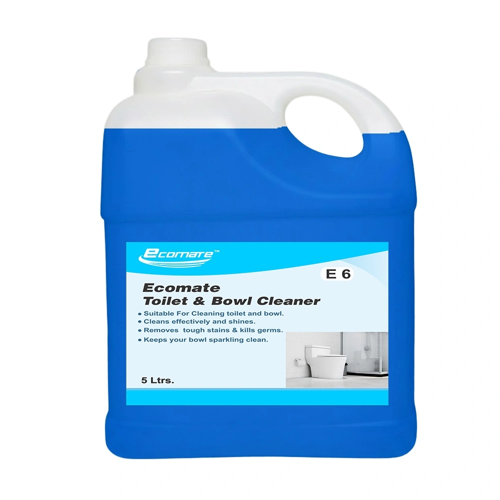 ecomate-professional-e-6-toilet-bowl-cleaner-5-litre-front.webp Ecomate Professional E6 Toilet & Bowl Cleaner 5 Litre - Image 1