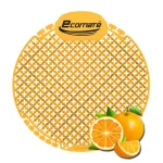 Ecomate S Square Premium Urinal Screen Citrus Orange Pack Of 2 - Image 2